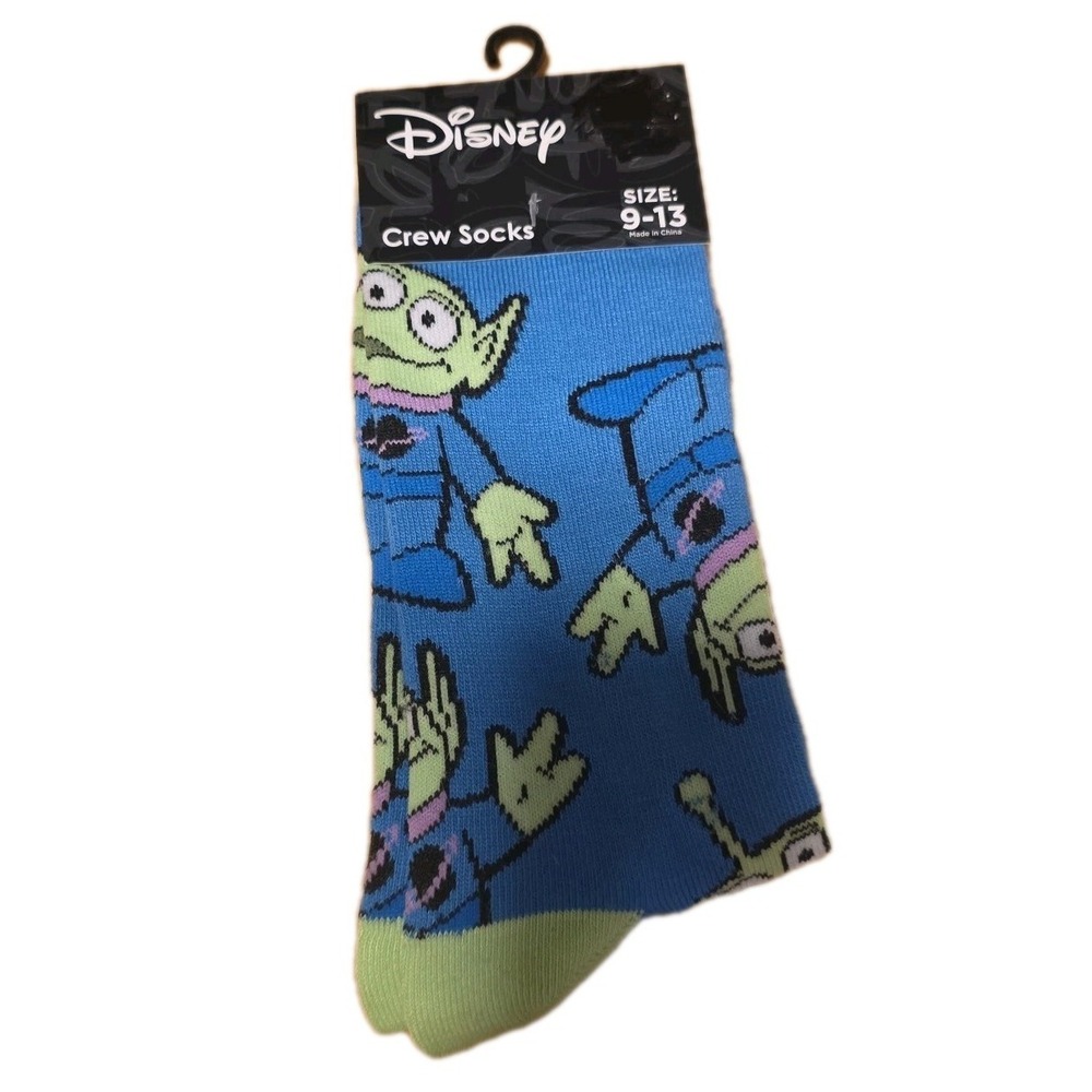 New Pixar Toy Story Alien Socks 9-13 Size